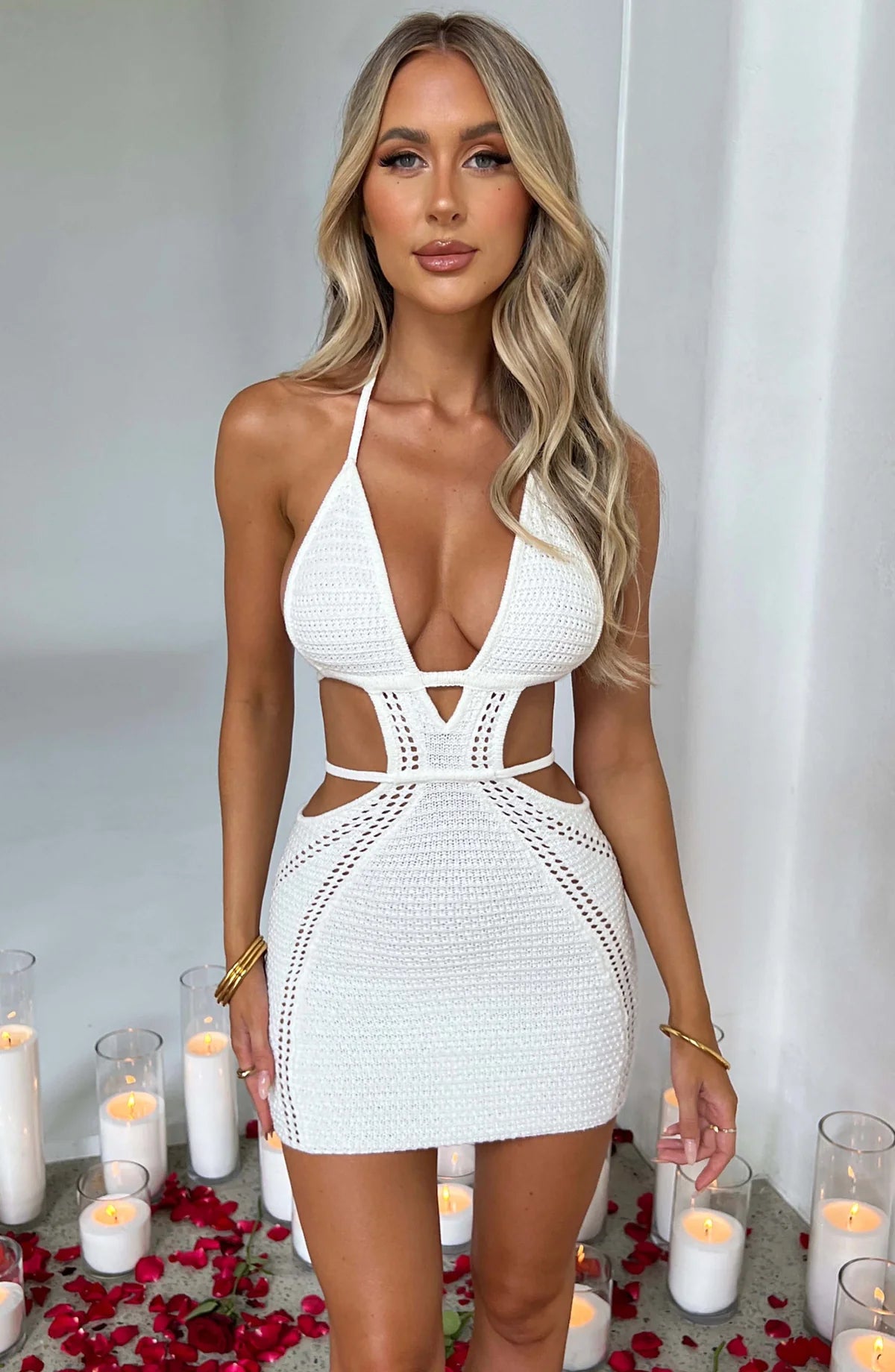 Franciele White Dress