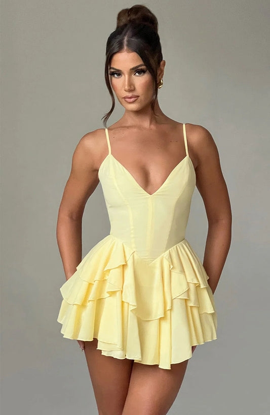Alana Yellow Dress