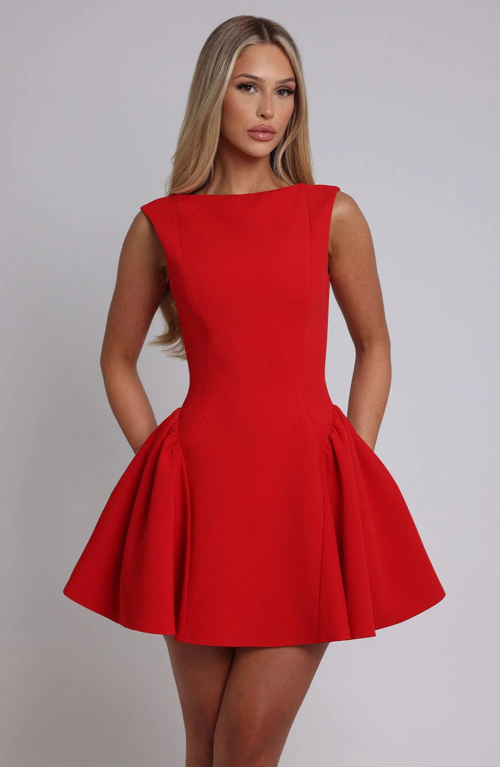 Lauriane Red Dress