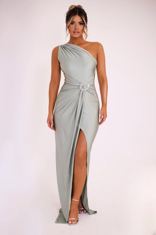 Samara Light Green Dress