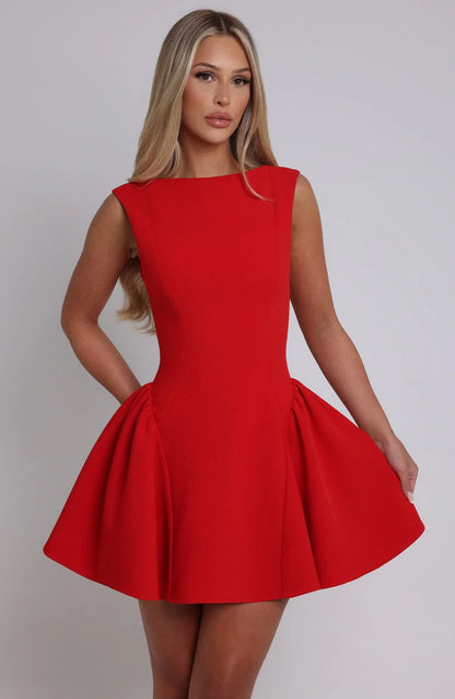 Lauriane Red Dress