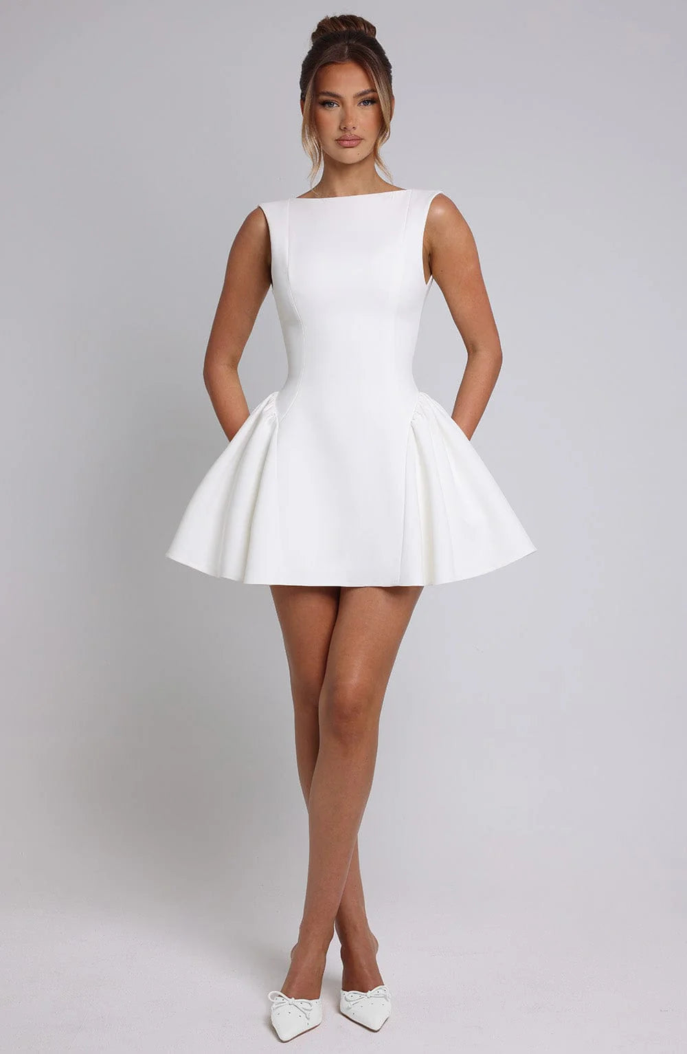 Lauriane White Dress