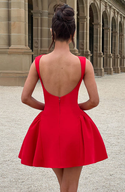 Lauriane Red Dress